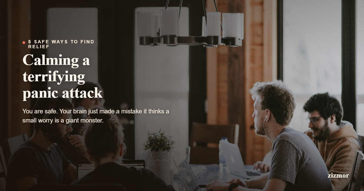 Your Guide to Calming Panic Attacks and Reclaiming Your Peace