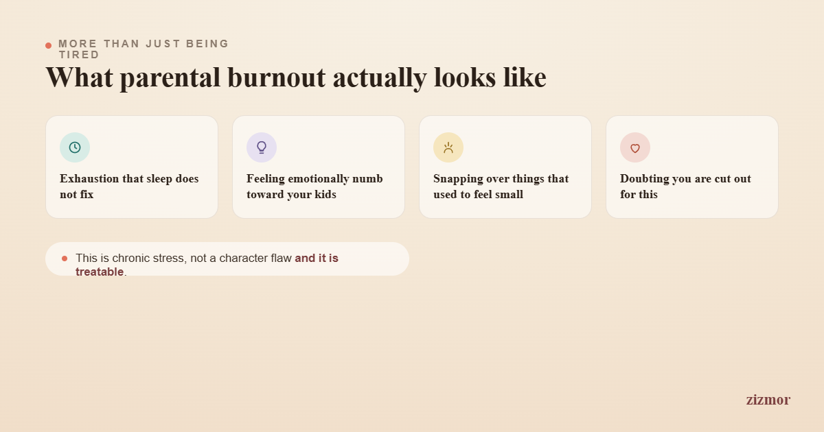 Parental Burnout Moms and Caregivers Experience