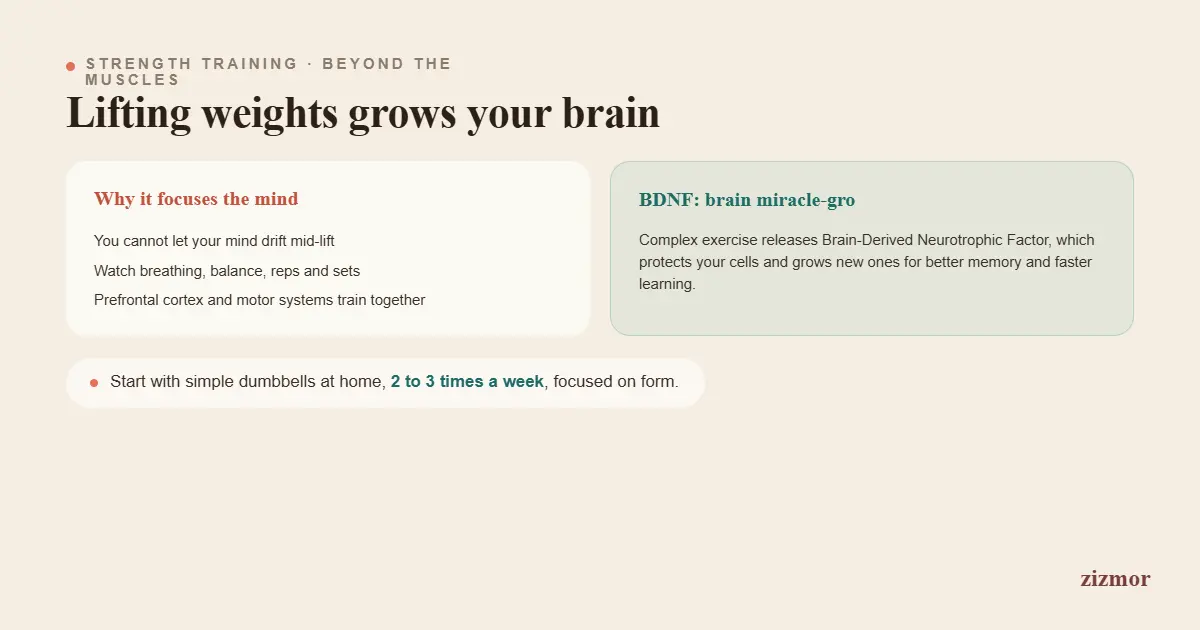 Can lifting weights actually make your brain sharper